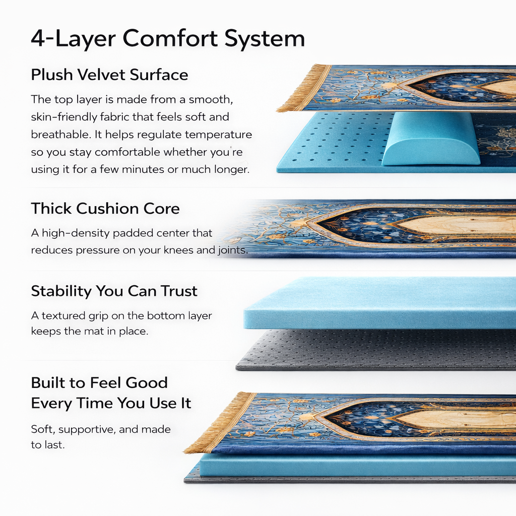 Ergonomic Prayer Mat