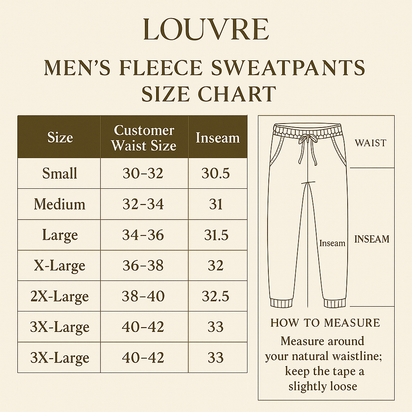 Men's Classic Heavyweight Fleece Sweatpants