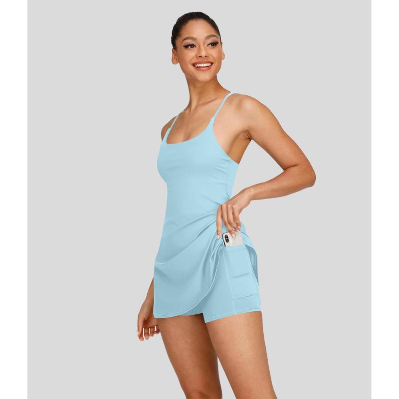 Plush Backless Active Dress