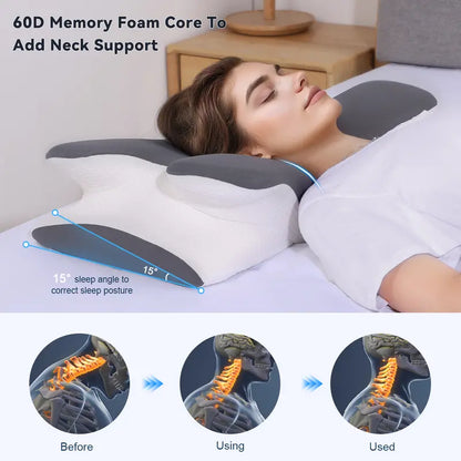 Cooling Memory Foam Pillow™ (Limited Stock)
