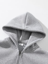 Grey Louvre Classic Half-Zip Set
