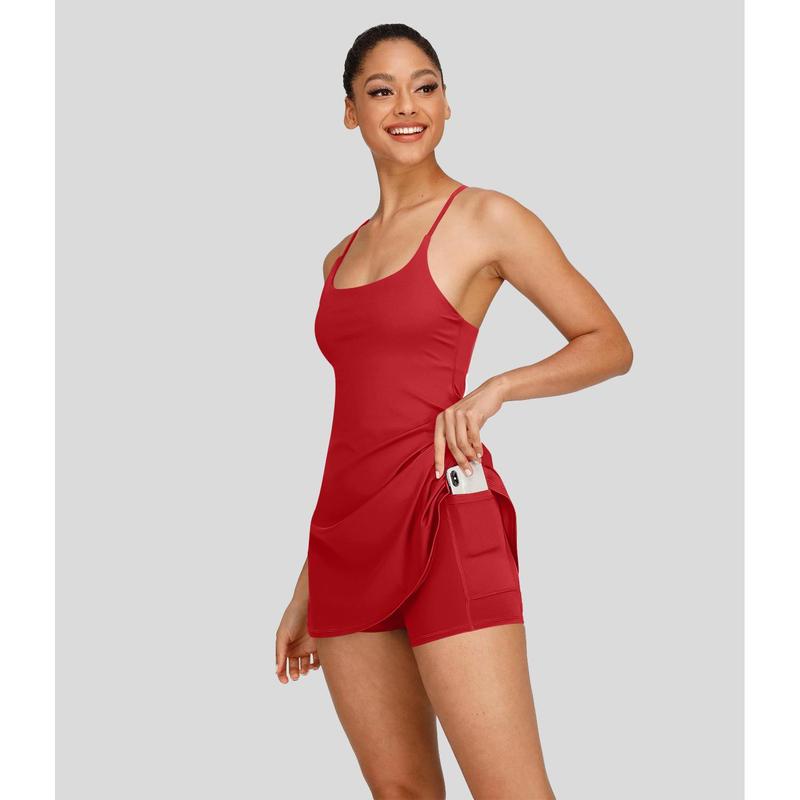 Plush Backless Active Dress