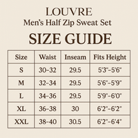 Earth Louvre Classic Half-Zip Set